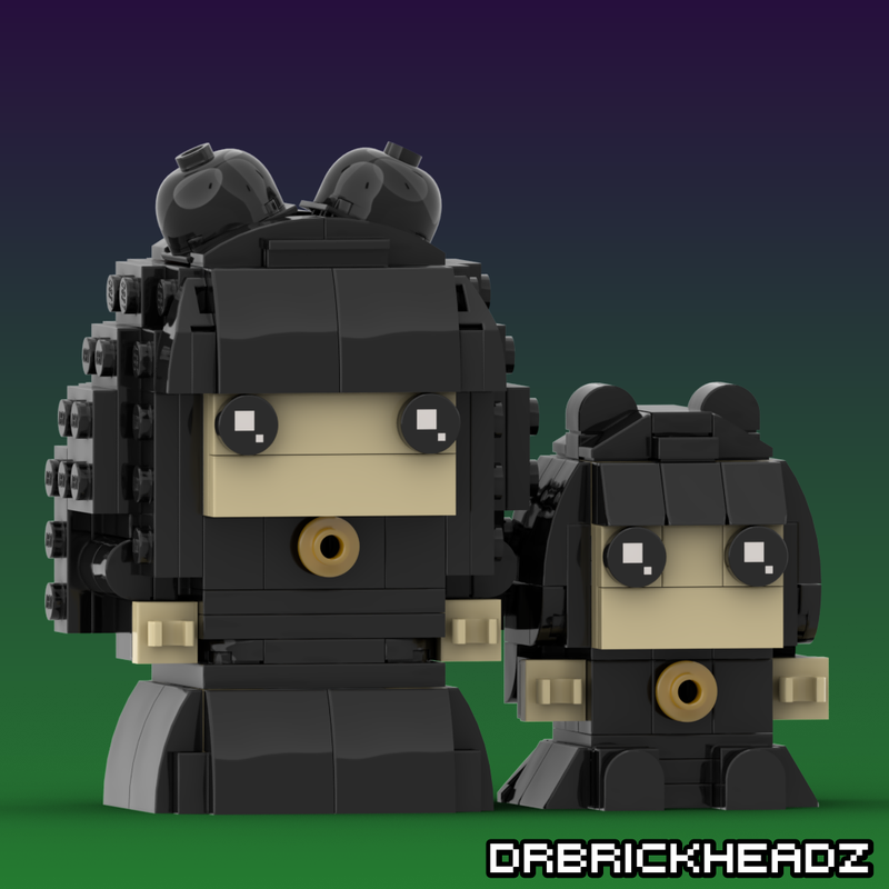 Lego Nadja of Antipaxos + Nadja Doll (What We Do in the Shadows) Brickheadz