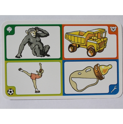 Lego Game Card, Creationary, 99 Chimpanzee / [No Color/Any Color]