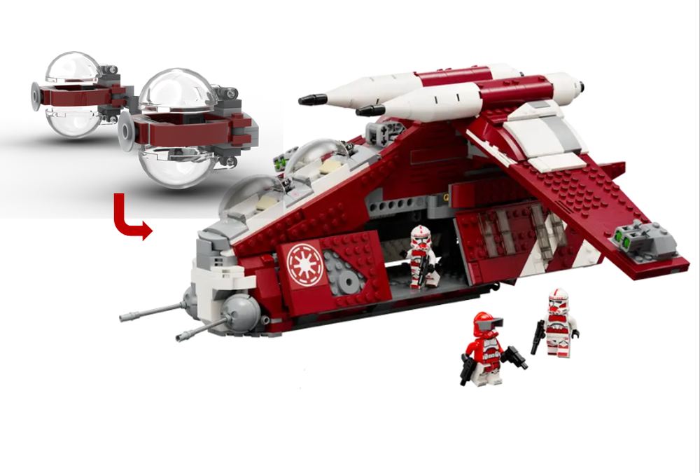 Lego 75354 Adding bubbles