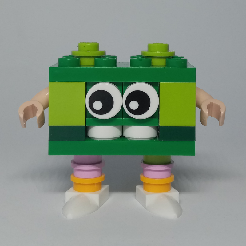 Lego 11017 Lil Brick Bro 1x2