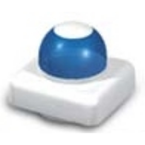 Lego Primo Vehicle Siren with Trans-Dark Blue Light / White