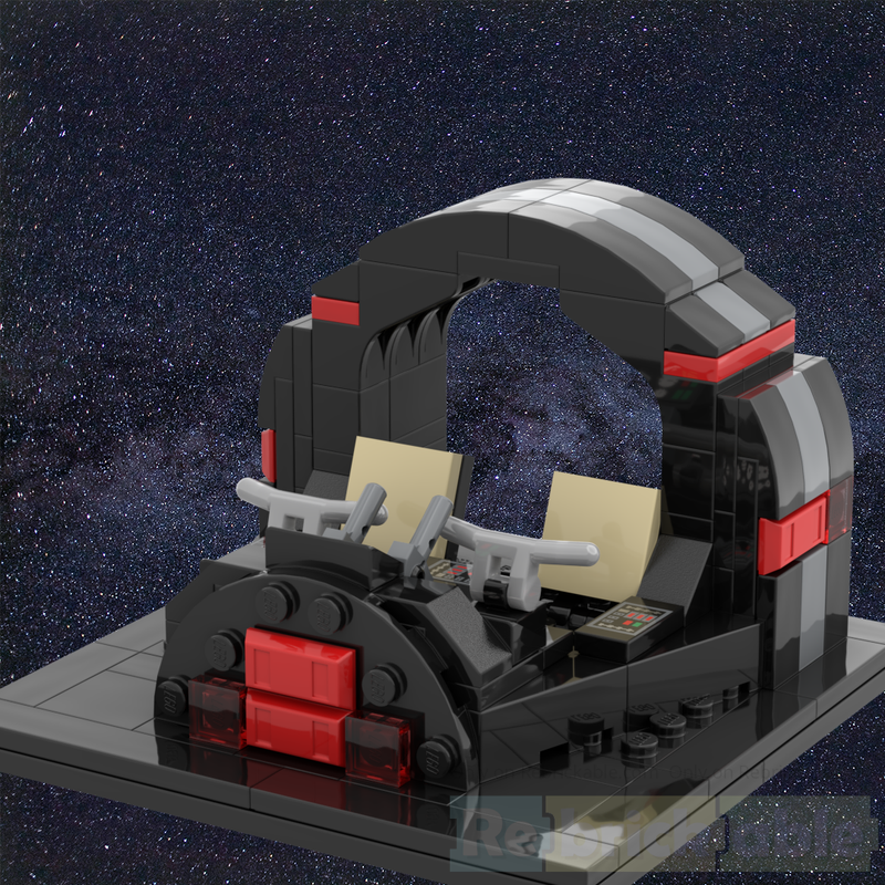 Lego Dark Falcon display diorama