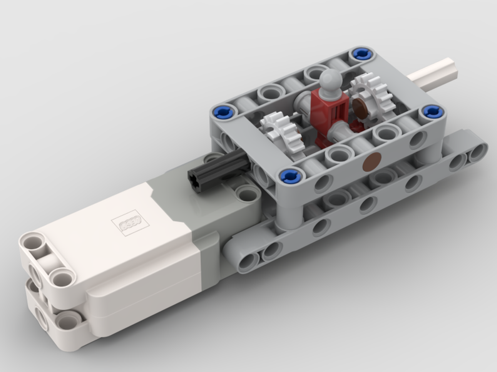 Lego Gearbox with 2 outputs