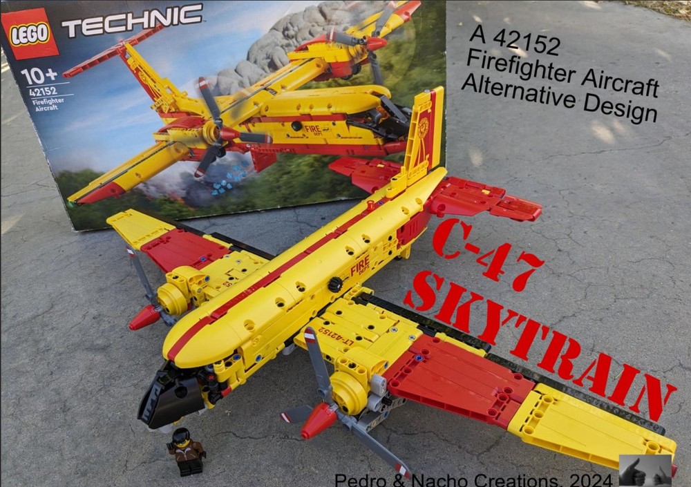 Lego C-47 Skytrain (42152 Firefighter Aircraft)