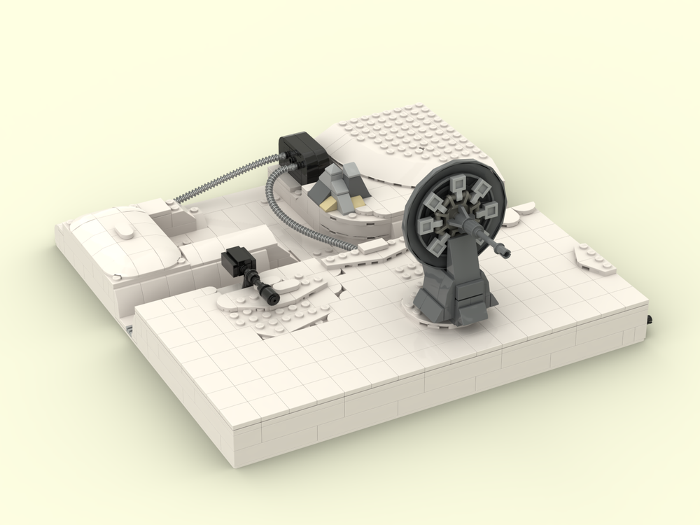 Lego Hoth Trench modular 2