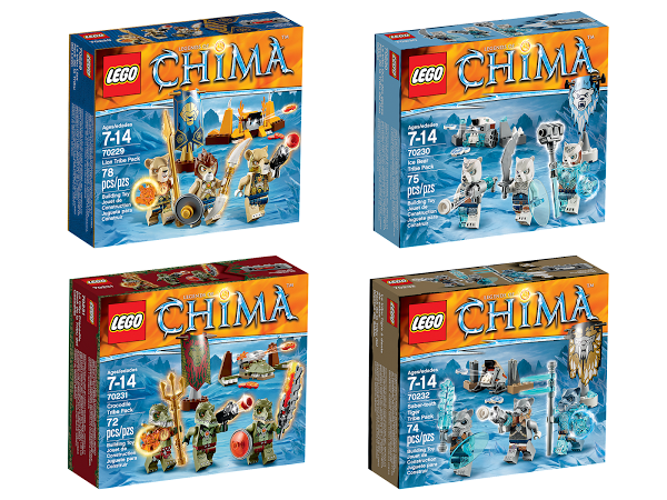Lego Tribe Packs