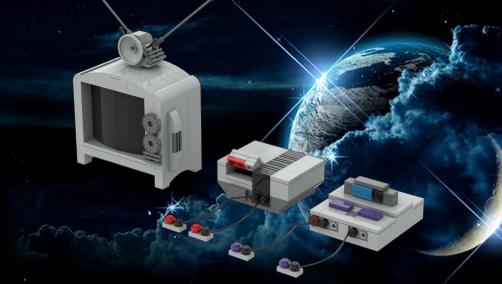 Lego Retro Gamer Station