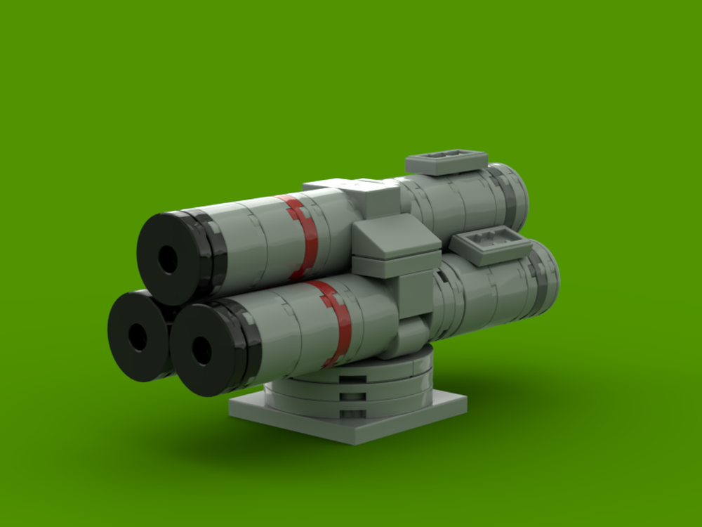 Lego Mark 32 Surface Vessel Torpedo Tubes