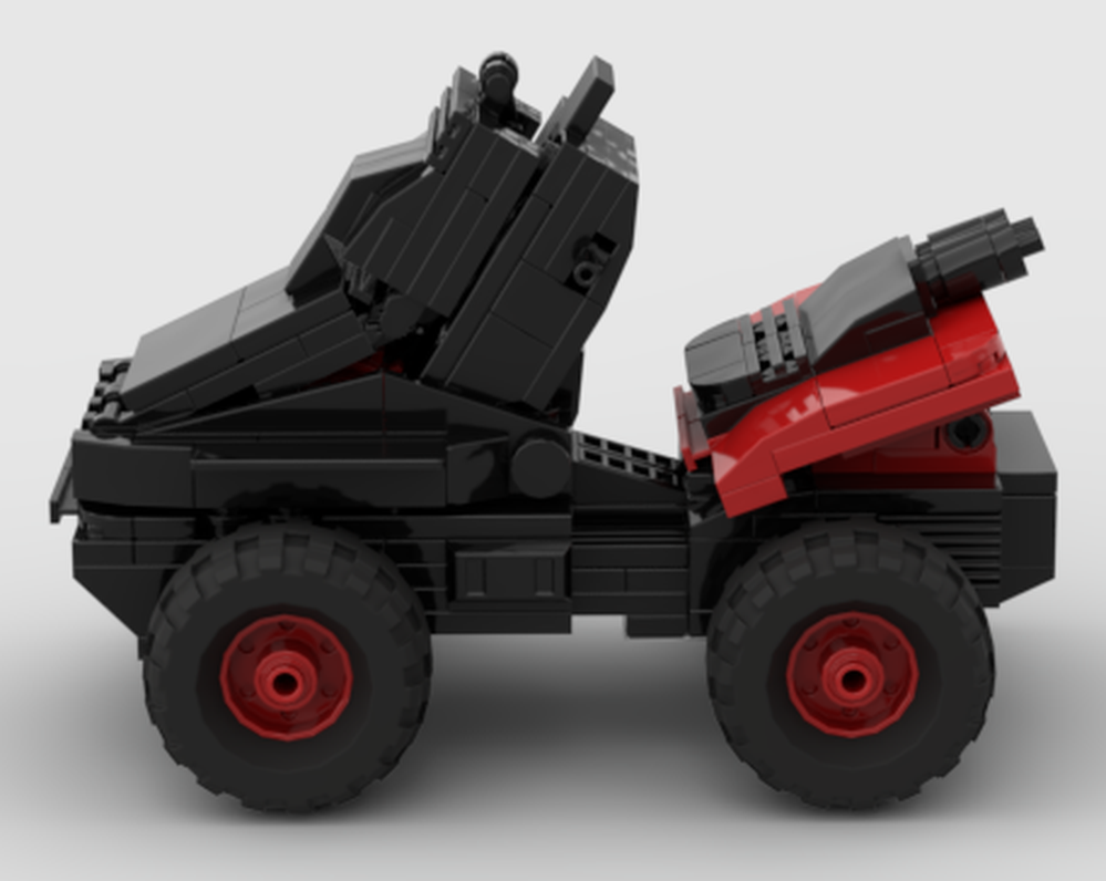 Lego M.A.S.K. Iguana Transformable 4-Wheel ATV