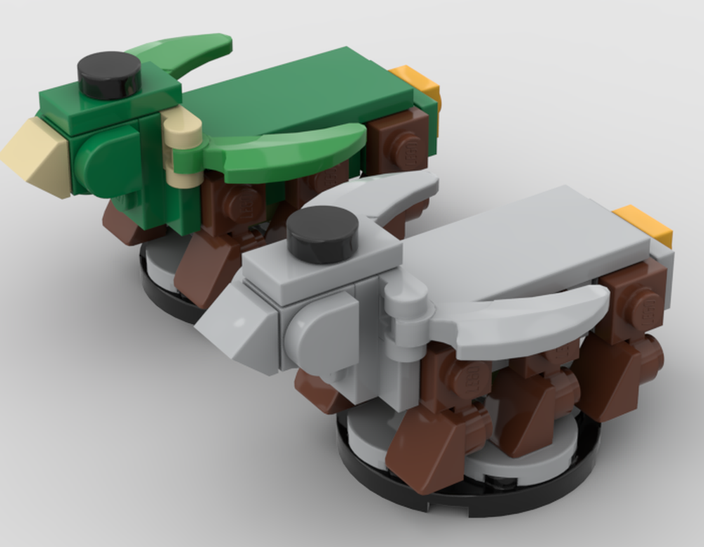 Lego MLP Lomorn & Grivers-Sand & Frostburn Grievers