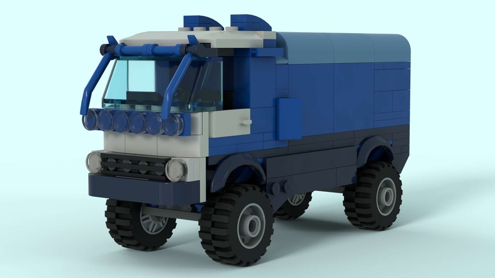 Lego Dakar truck based loosely on Team Kamaz Master trucks