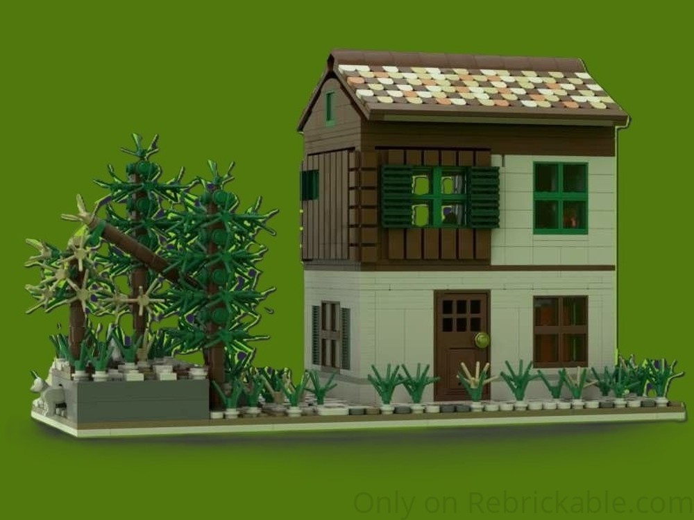 Lego Alpine country house