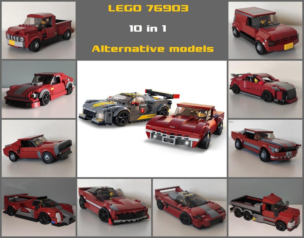 Lego 76903 10 in 1 Alternative models set