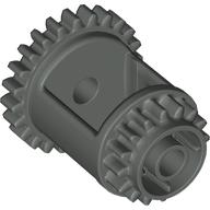 Lego Technic Gear Differential, 24 -16 Tooth with Clutch on Both Sides