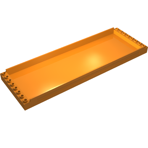 Lego Scala, Bed 8 x 24 / Orange