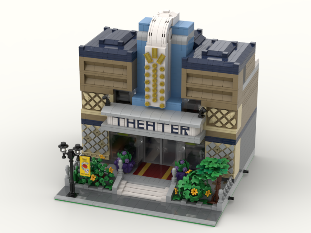 Lego Modular Bricktober Theater