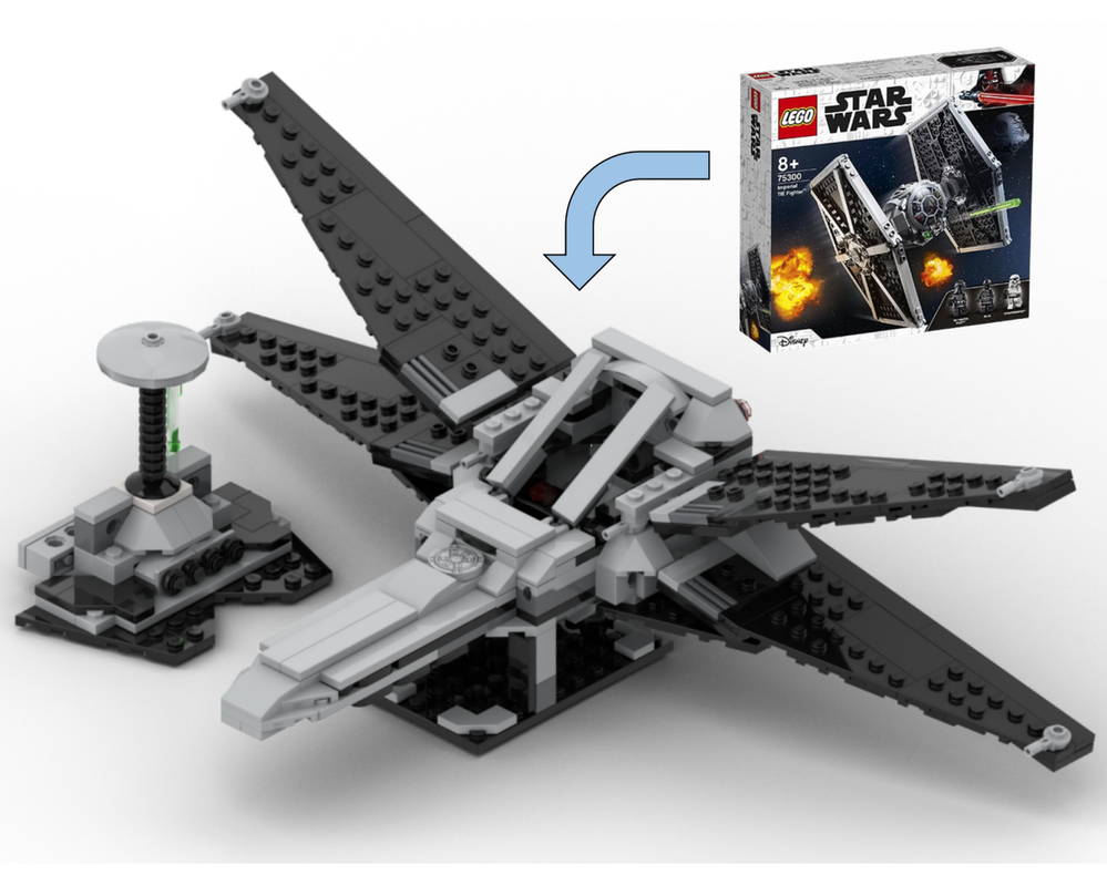 Lego 75300 Alternative "Imperial X-wing"