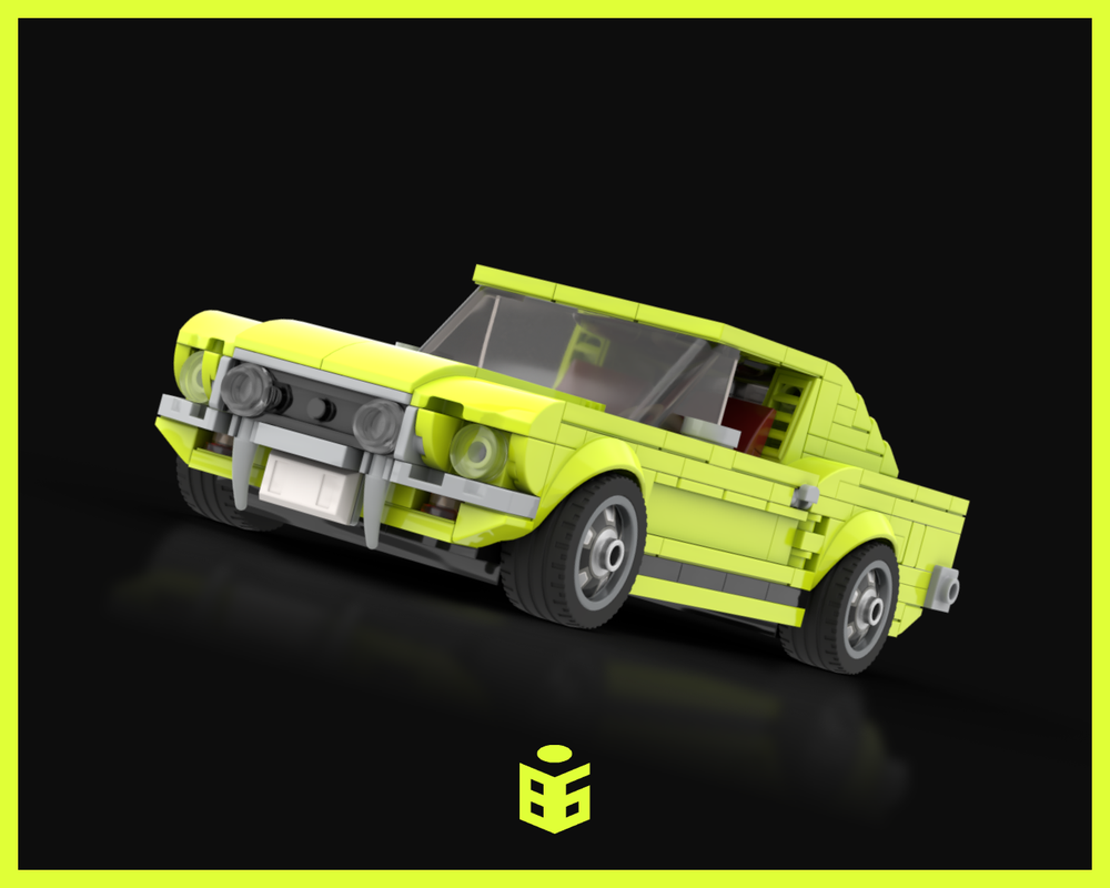 Lego Ford Mustang GT 390 S-Code - Fastback (1967)