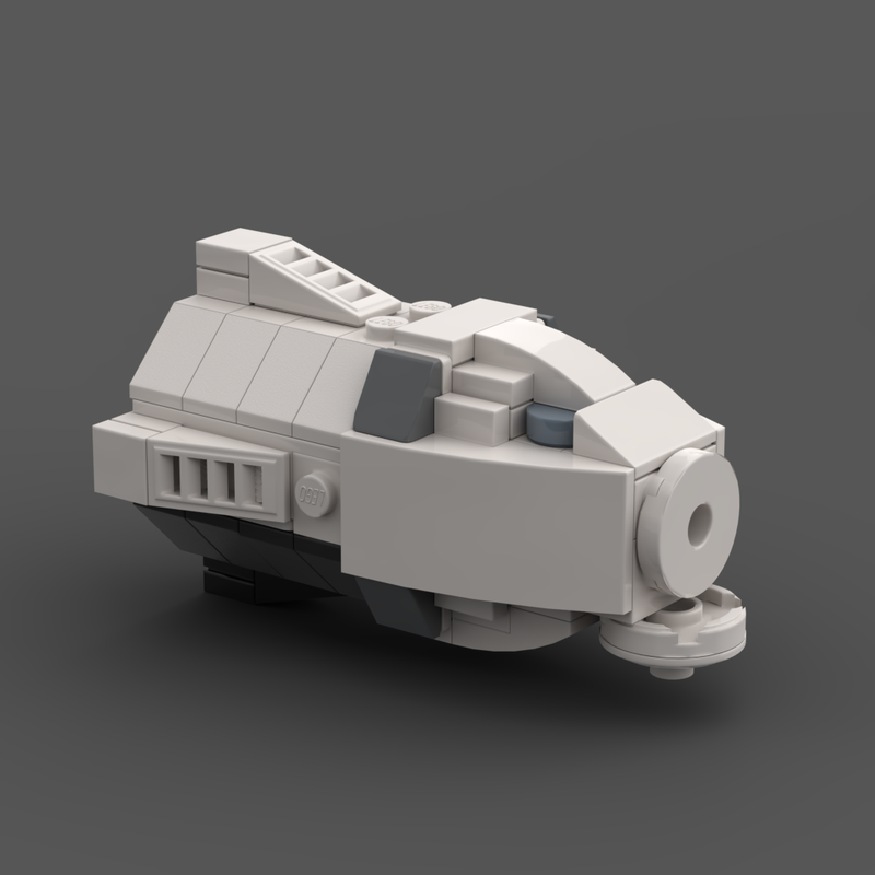 Lego Space X Crew Dragon (1:110 Saturn V scale)