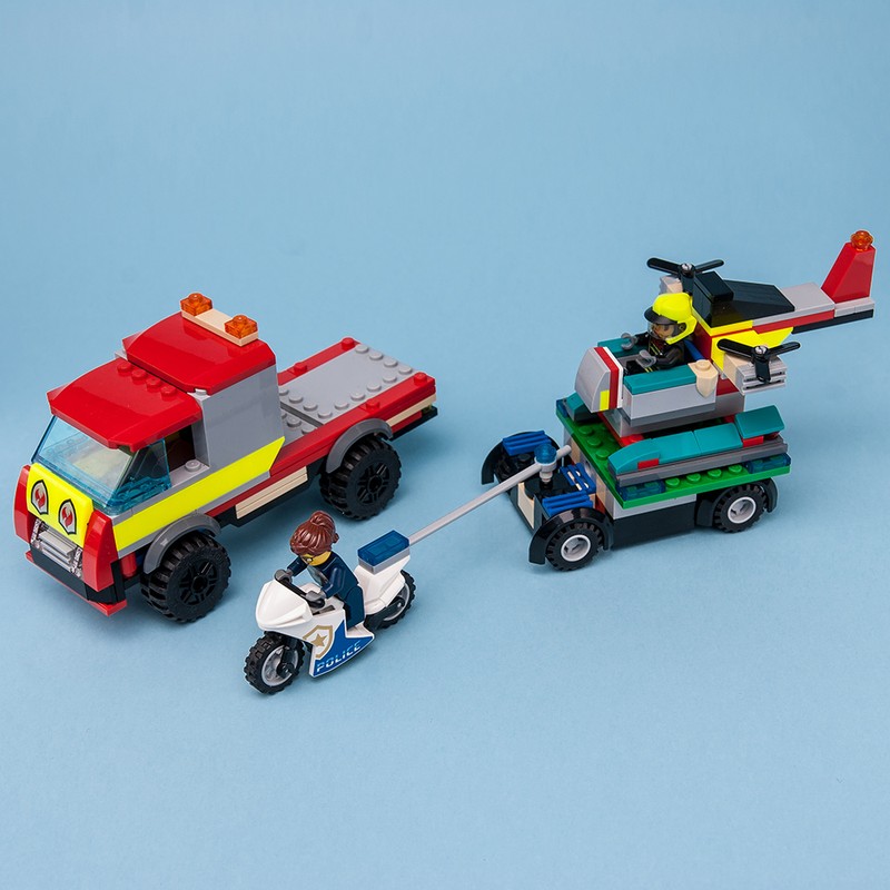 Lego 60319 Heli-plane Transporter