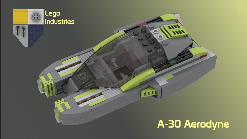Lego A-30 Aerodyne (lime version)