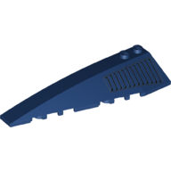 Lego Brick Wedged, Curved 10 x 3 Left with Black Lines (Grill) Print