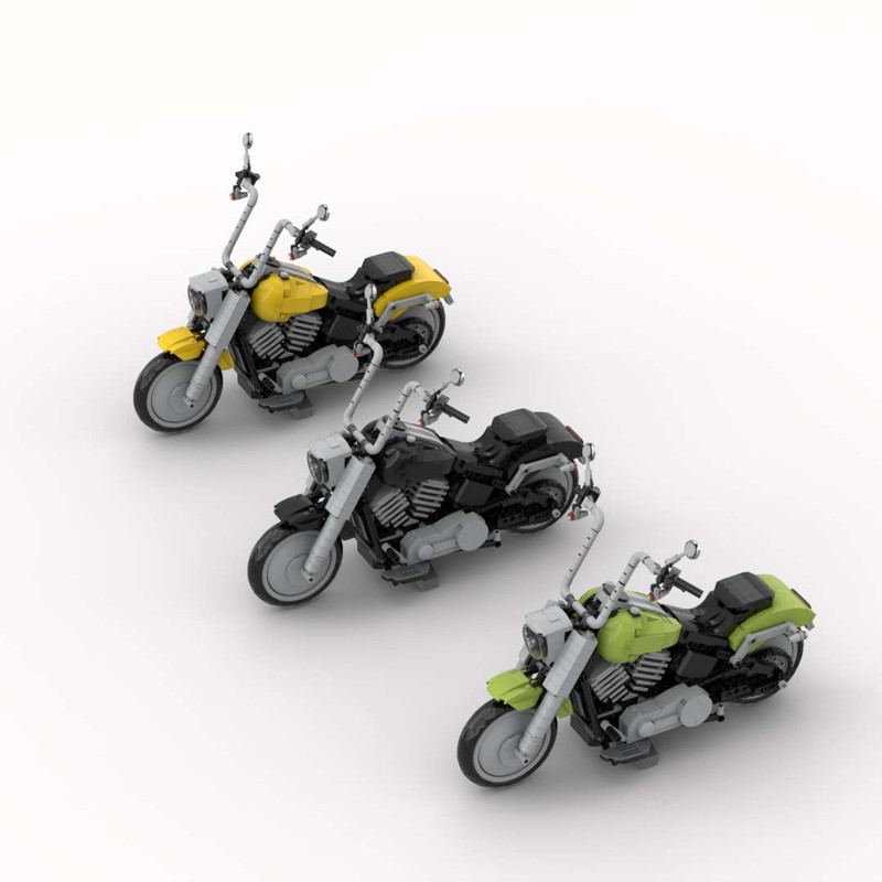 Lego Alternate build of 10269 with ape hangers and different colors