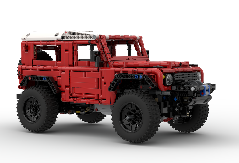 Lego Short Landy - RED version