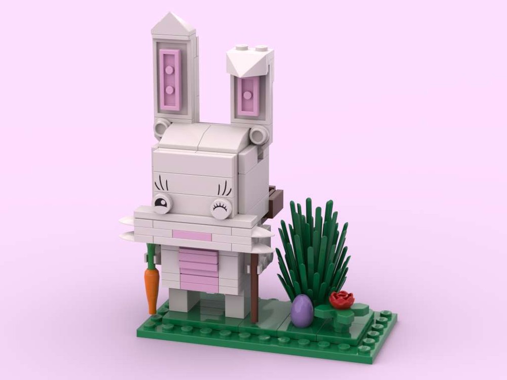 Lego Brick-built Festive: Easter Bunny