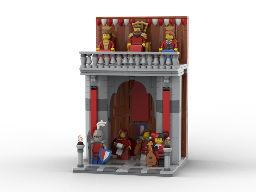 Lego Throne Room Diorama
