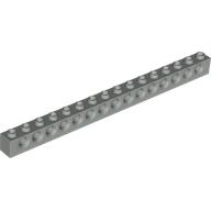 Lego Technic Brick 1 x 16 [15 Pin Holes] / Light Gray