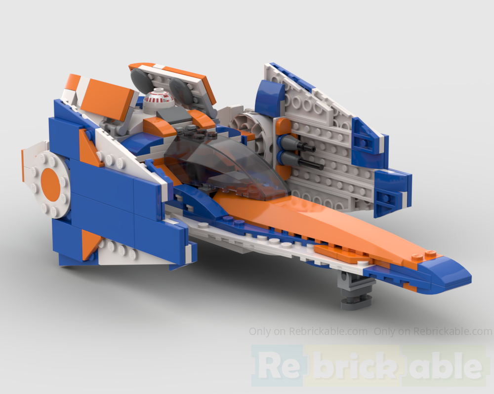 Lego 322nd Clone Battalion Modular V-wing
