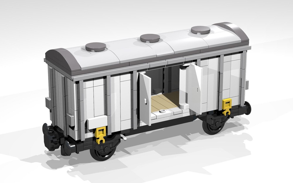 Lego 4-Wheel Reefer (SNOT, white)