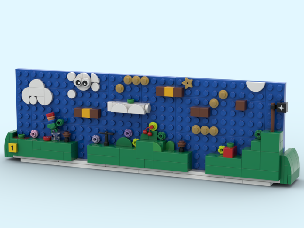 Lego Super Mario Postcard
