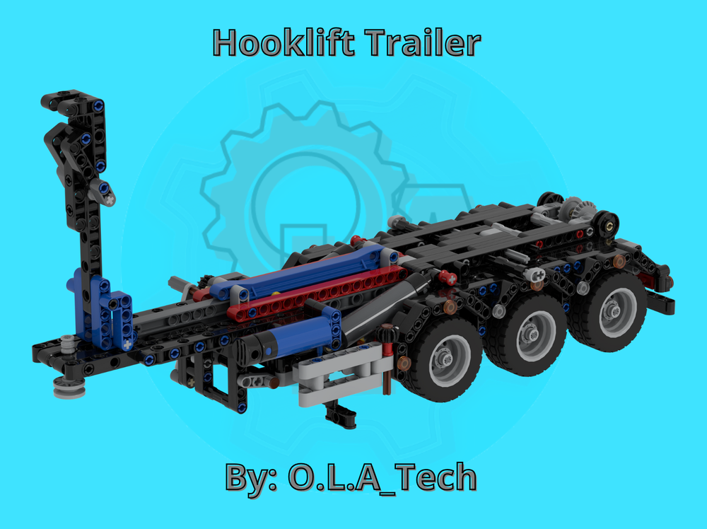Lego Hooklift trailer from 42175 & 42128 B model