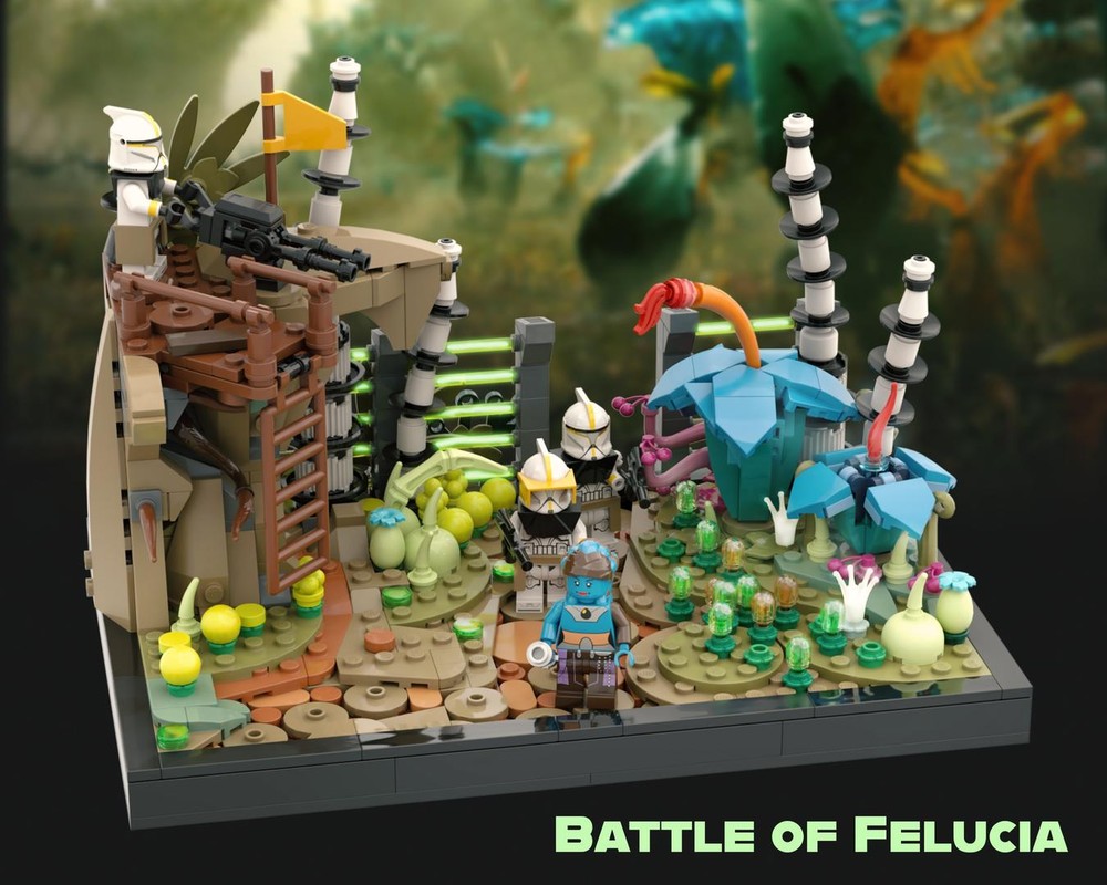 Lego Felucia Diorama - Order 66