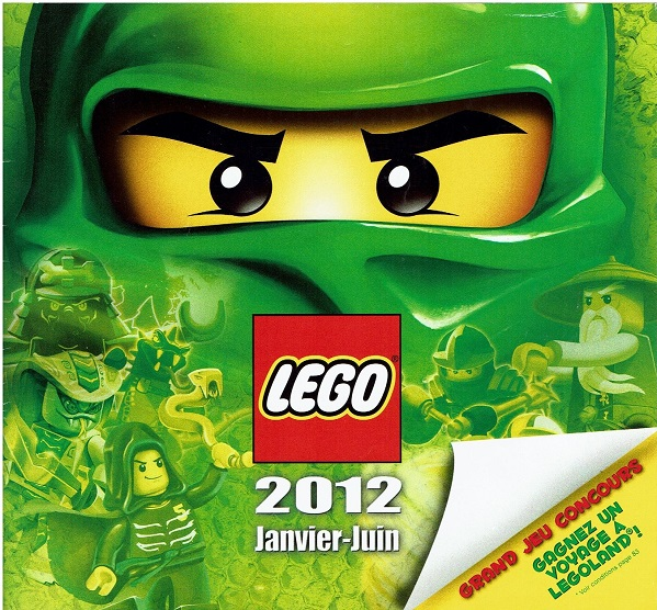 Lego 2012 Large French January - June (600.9009-FR)