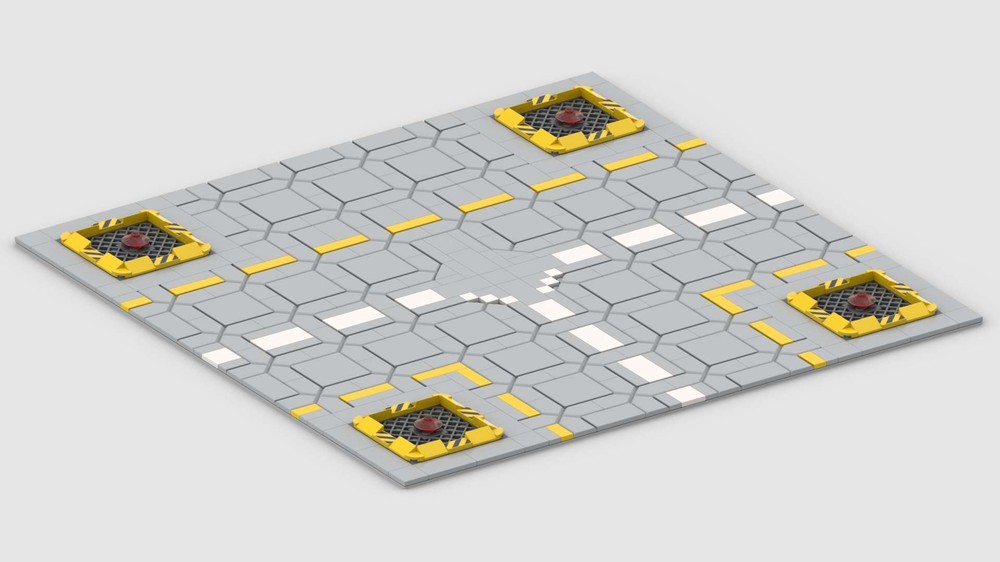 Lego Classic Space - Intersection Road v2