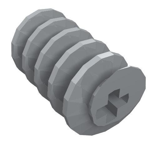 Lego Technic Worm Gear / Light Bluish Gray