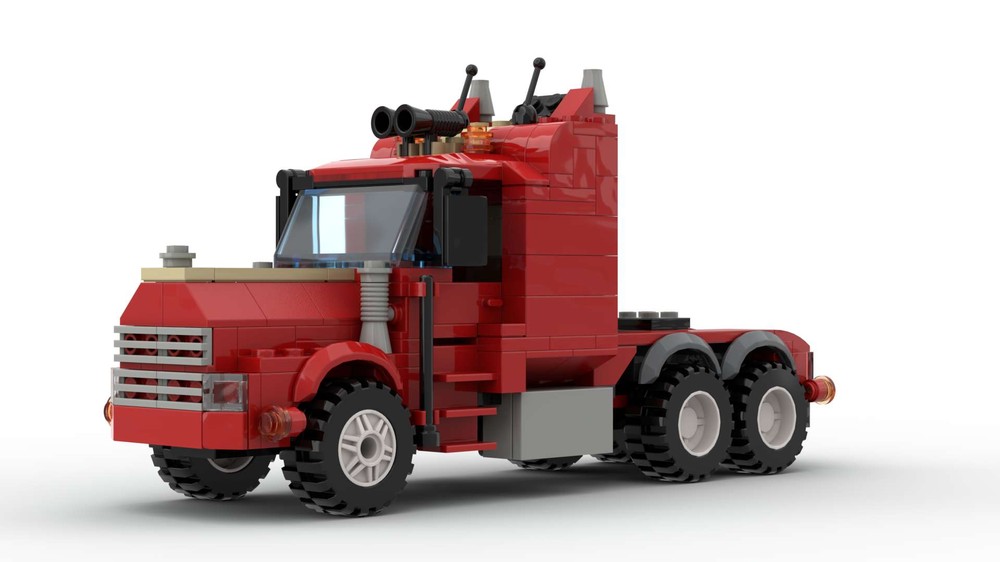 Lego Big red truck