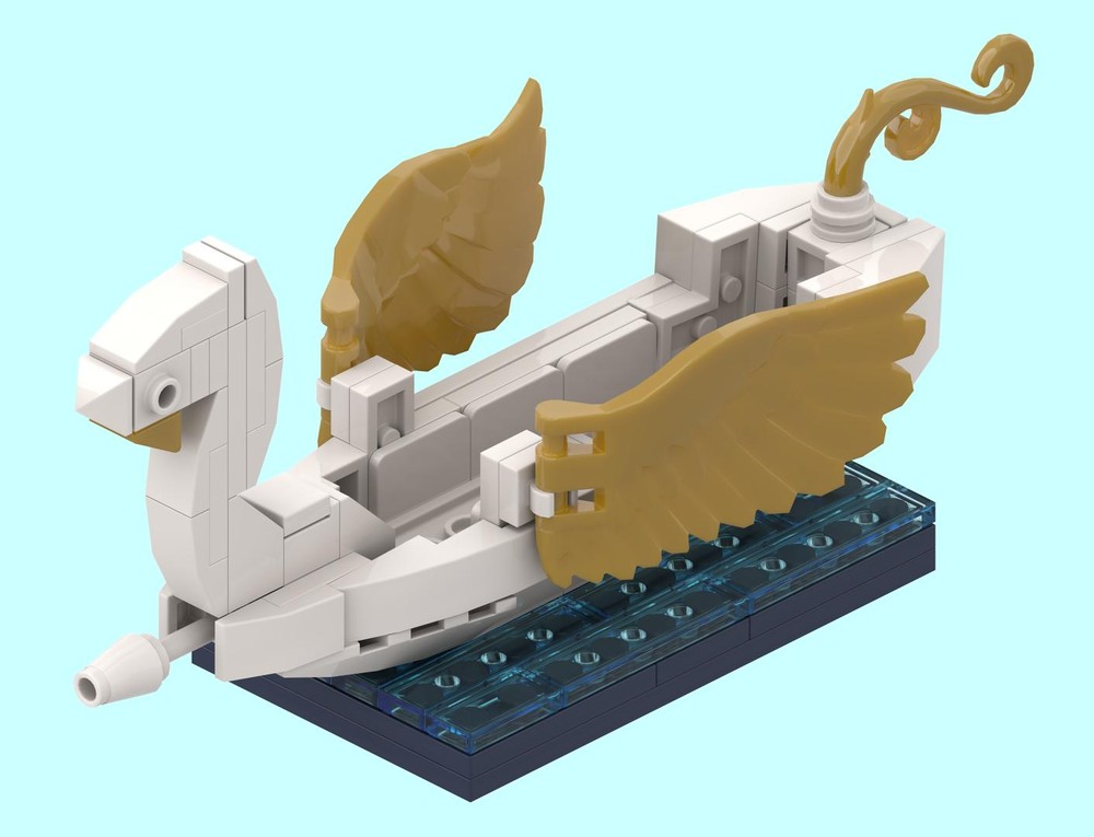 Lego Small Elvish Swan Boat