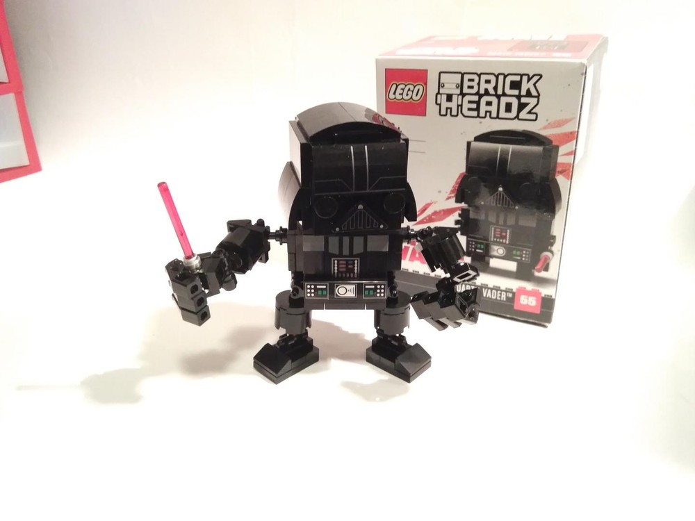 Lego modified Darth Vader Brickhead