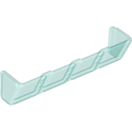 Lego Glass for Window 2 x 8 x 2 Boat / Trans-Light Blue
