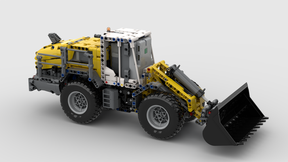 Lego technic Liebherr L556 motorized+ pneumatic | 1:21 scale