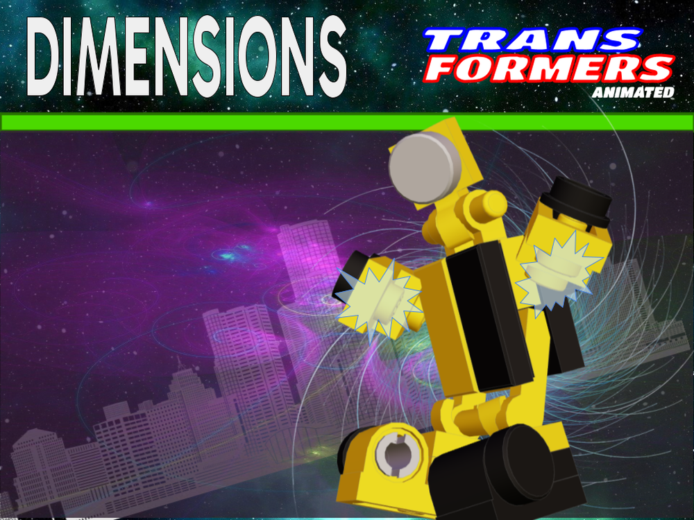 Lego Dimensions Transformers Animated Bumblebee Polybag