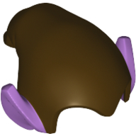 Lego Hat Drooping with Medium Lavender Pointy Ears pattern