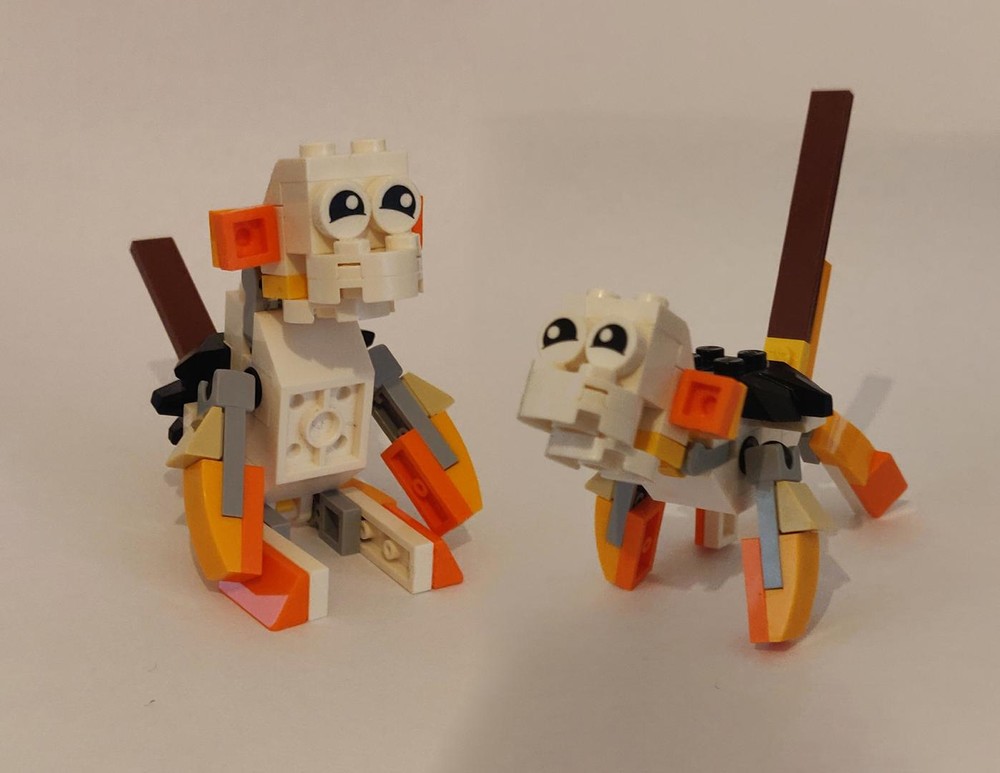 Lego Macaque Monkey