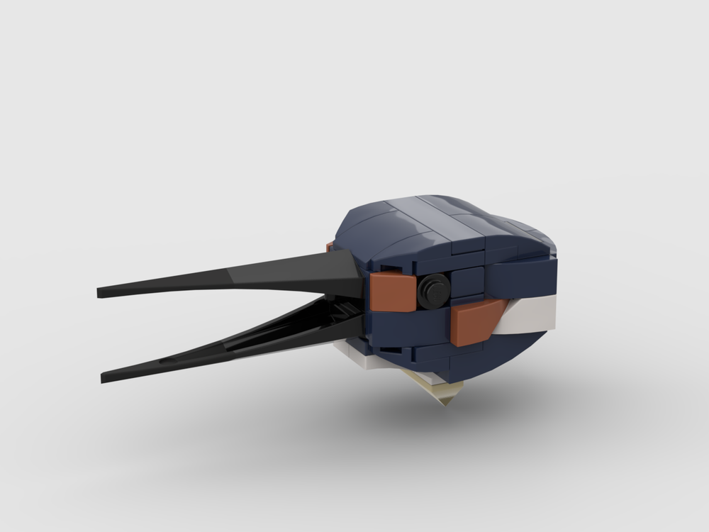 Lego 10331 Kingfisher Head Reshape