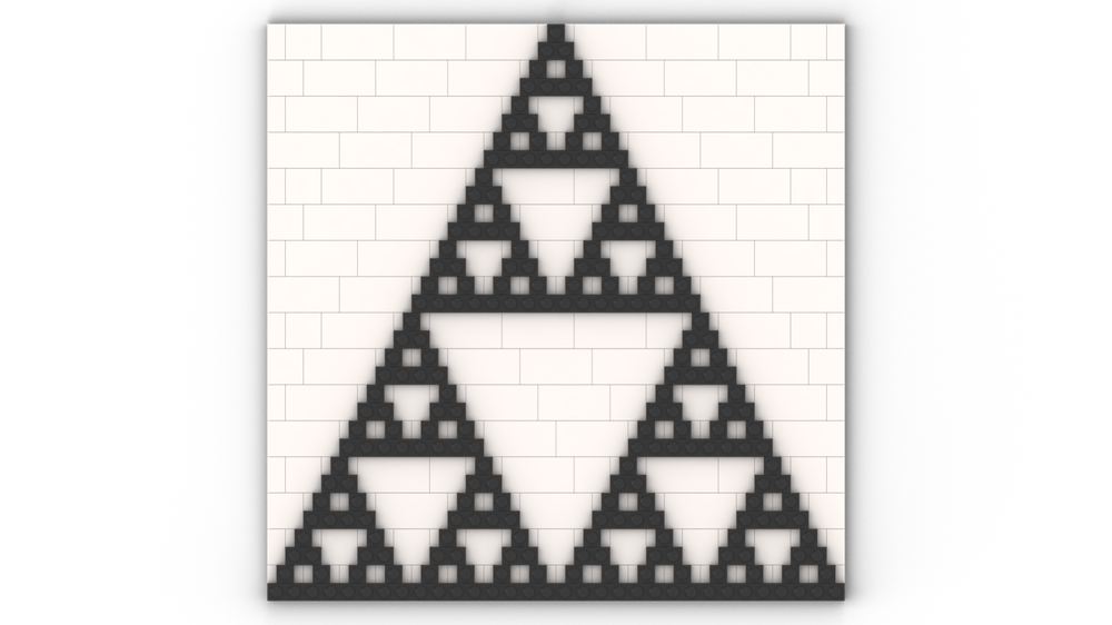Lego Sierpinski Triangle