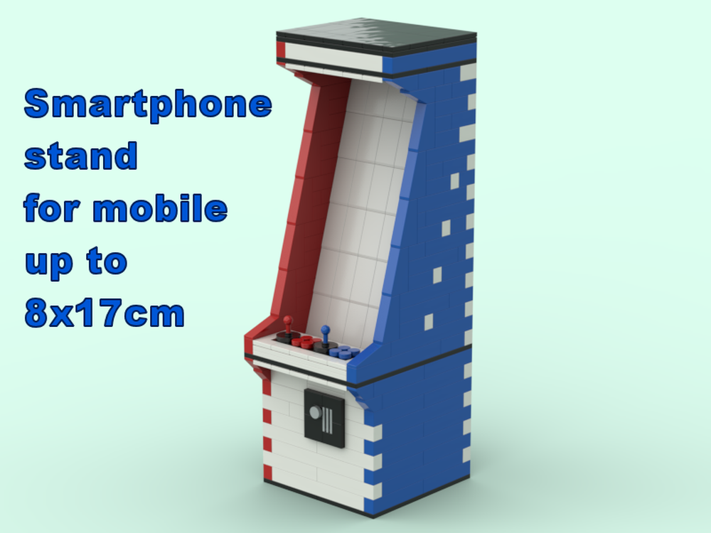 Lego Arcade Smartphone Stand / Cellphone Mobile Handy Stand / Ständer Halter